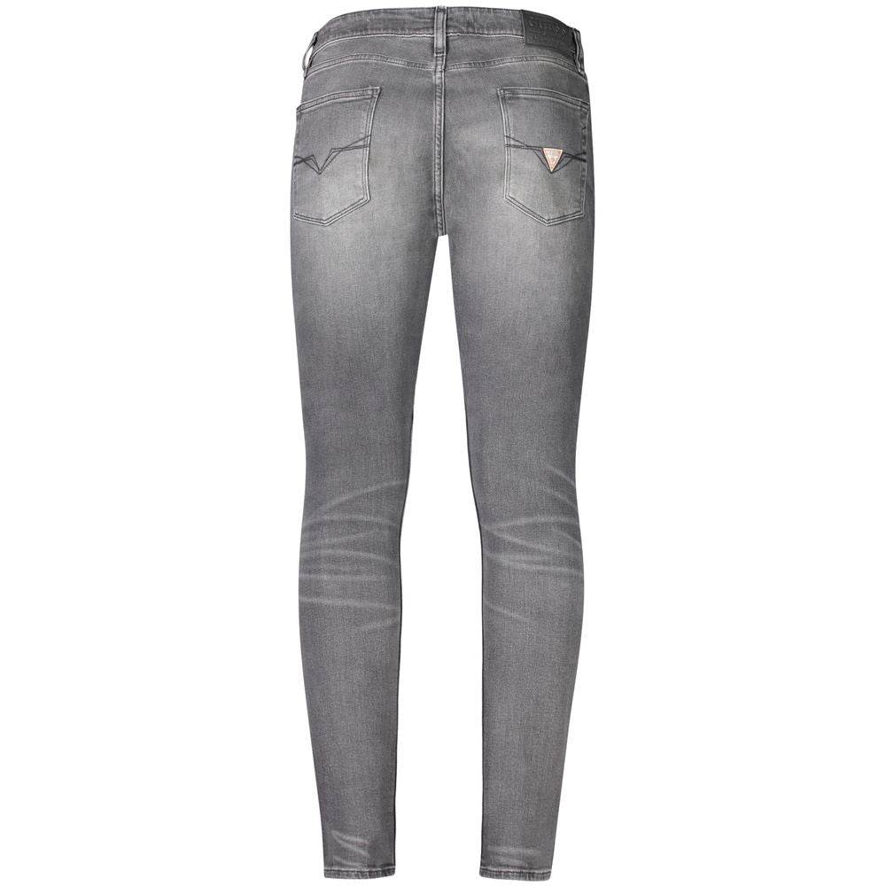 Guess Jeans Gray Cotton Men Jeans - Hilstor