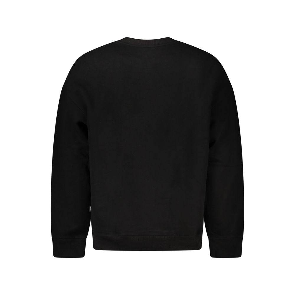 Guess Jeans Black Cotton Men Sweater - Hilstor