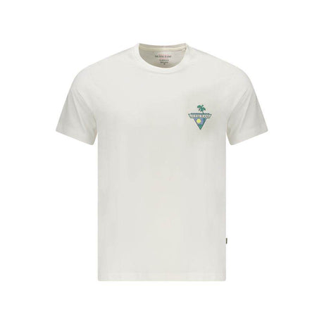 Guess Jeans White Cotton T-Shirt - Hilstor