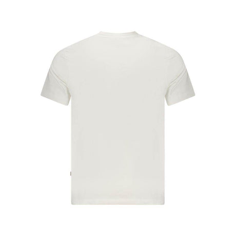 Guess Jeans White Cotton T-Shirt - Hilstor