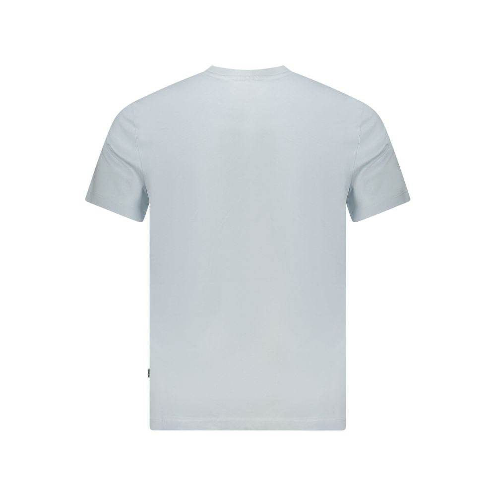 Guess Jeans Blue Cotton T-Shirt - Hilstor