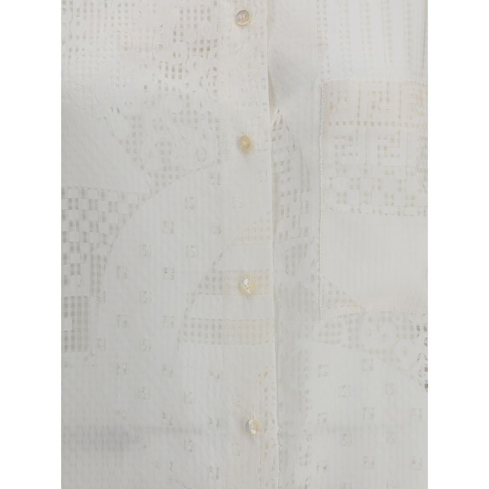 Fendi Patchwork devo Shirt