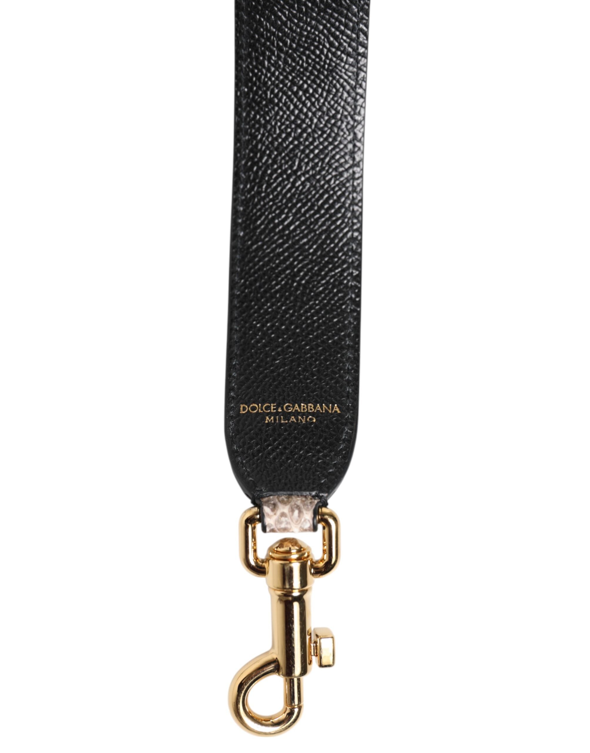 Dolce &amp; Gabbana Multicolor DG AMORE Patch-tasketilbehør skulderrem