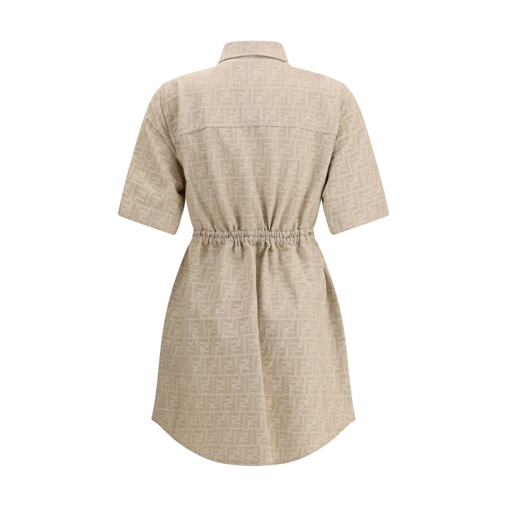 Fendi Chambray Dress