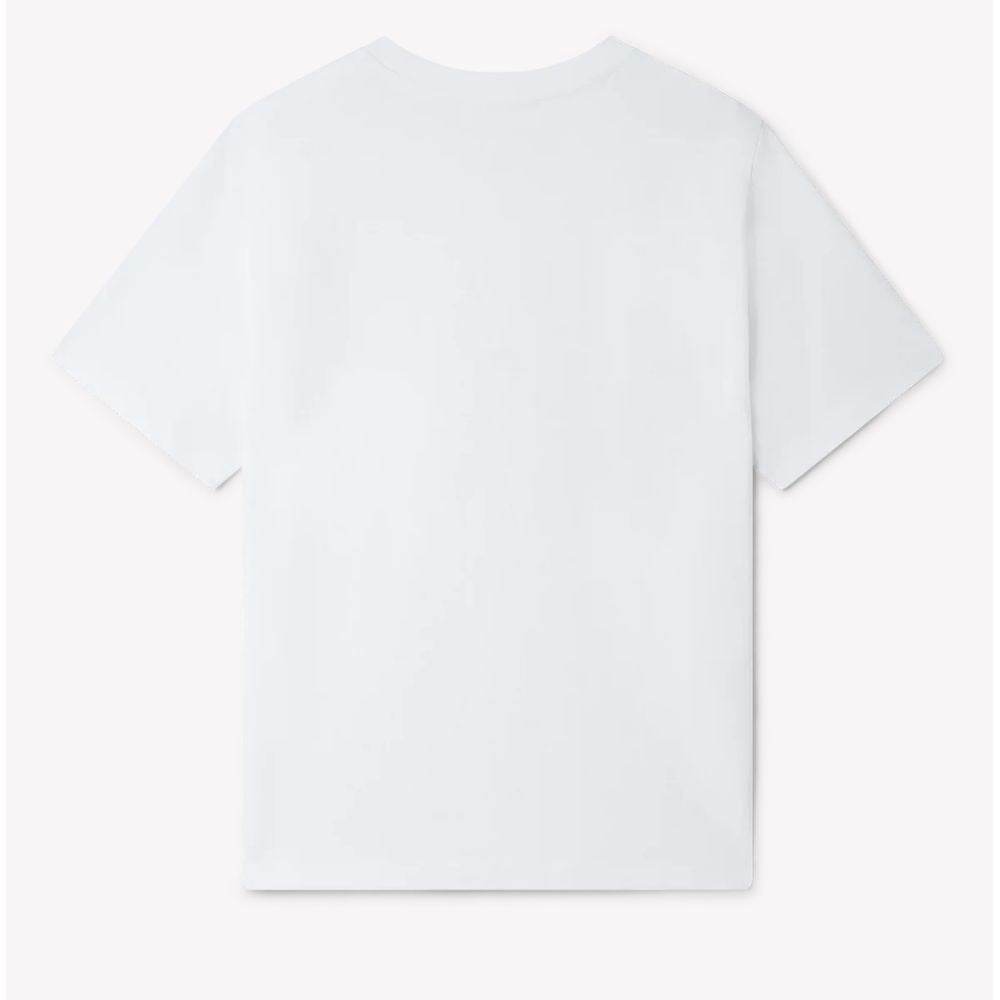 Casablanca White Cotton T-Shirt - Hilstor