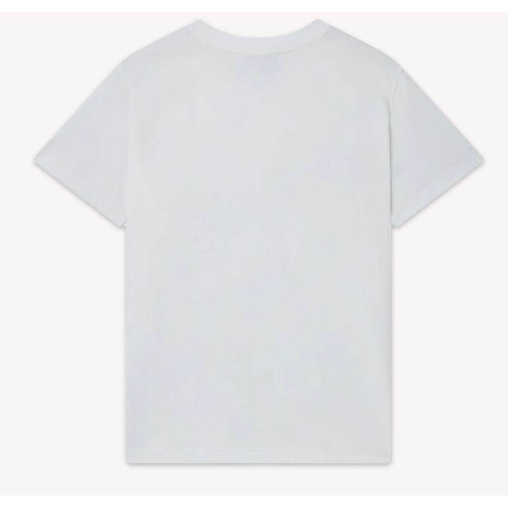 Casablanca White Cotton T-Shirt - Hilstor