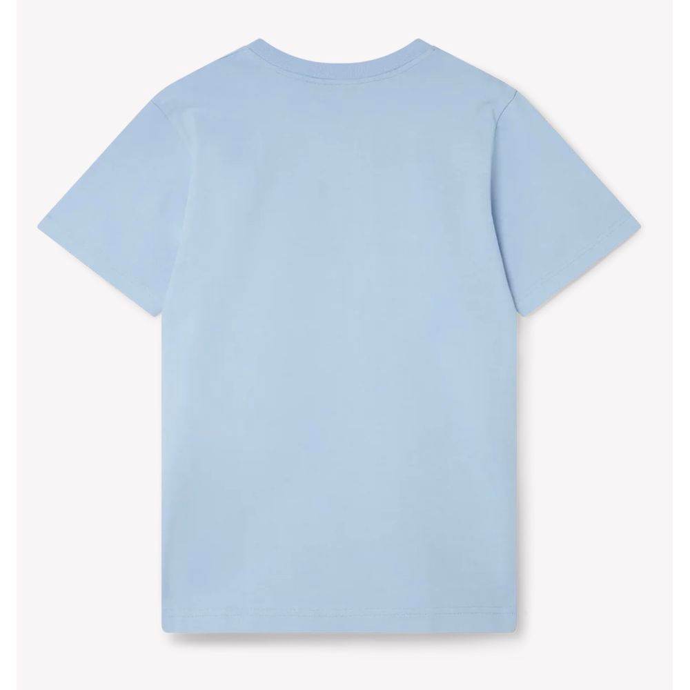 Casablanca Blue Cotton T-Shirt - Hilstor