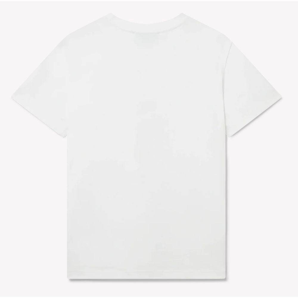 Casablanca White Cotton T-Shirt - Hilstor