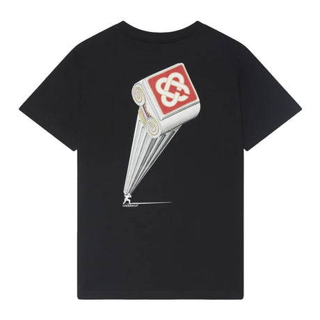 Casablanca Black Cotton T-Shirt