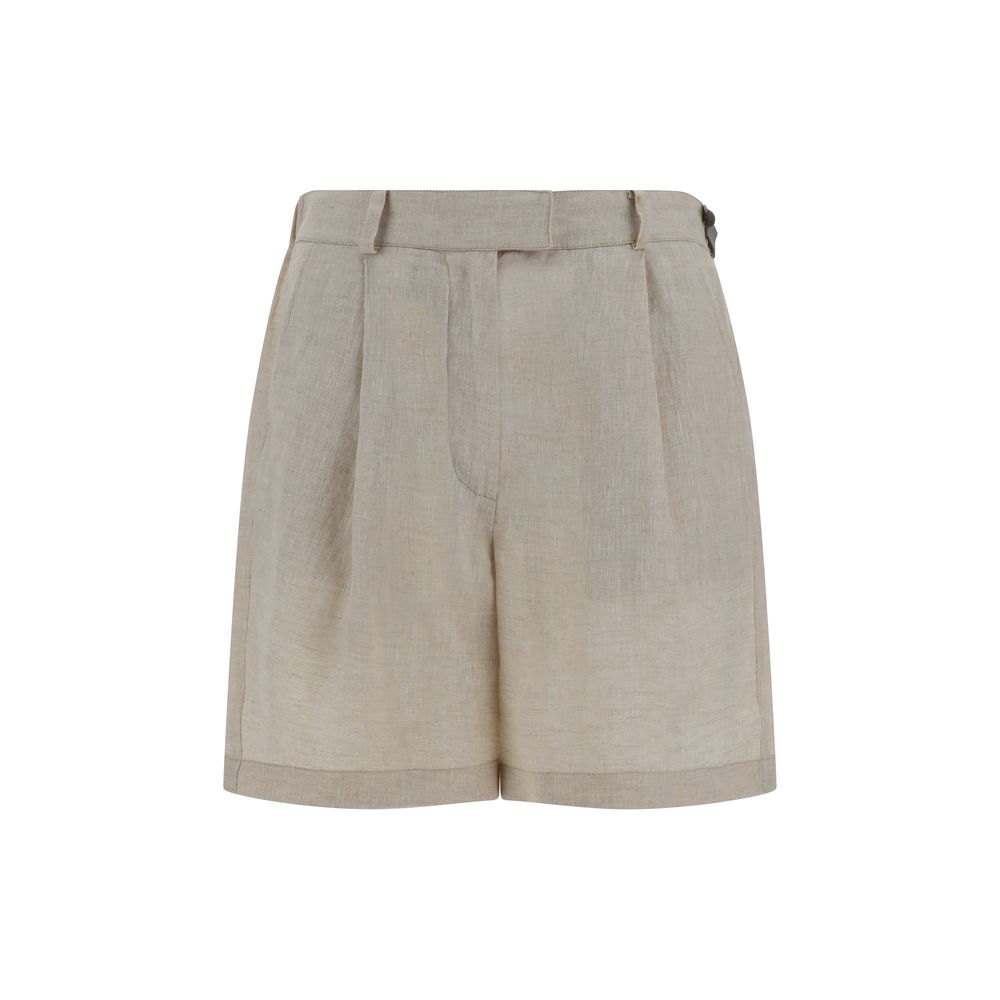 Brunello Cucinelli Linen Shorts