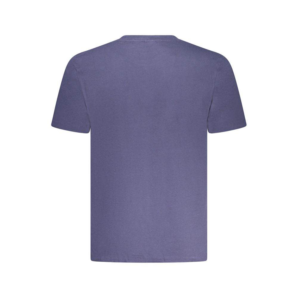 Wrangler Blue Cotton T-Shirt - Hilstor