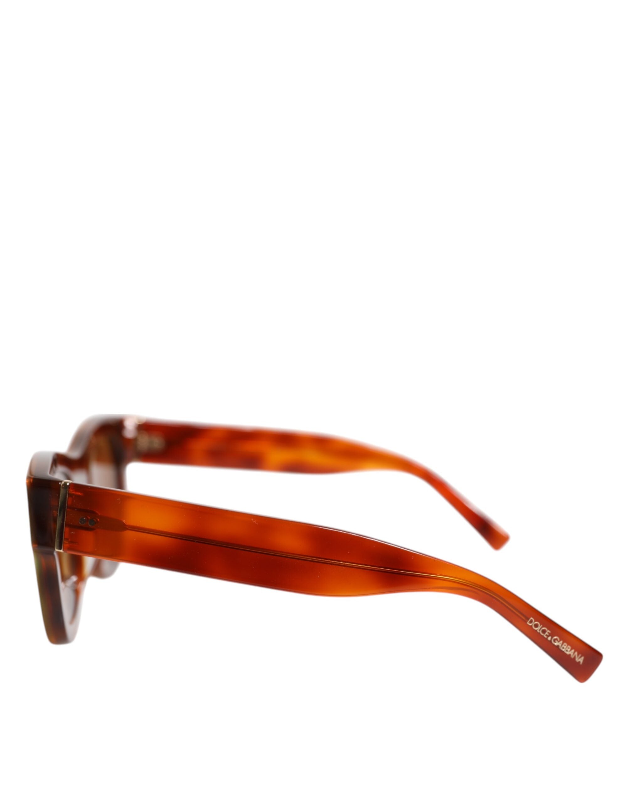 Dolce & Gabbana Green Brown Marbled Acetate DG4379-F Eyewear Sunglasses