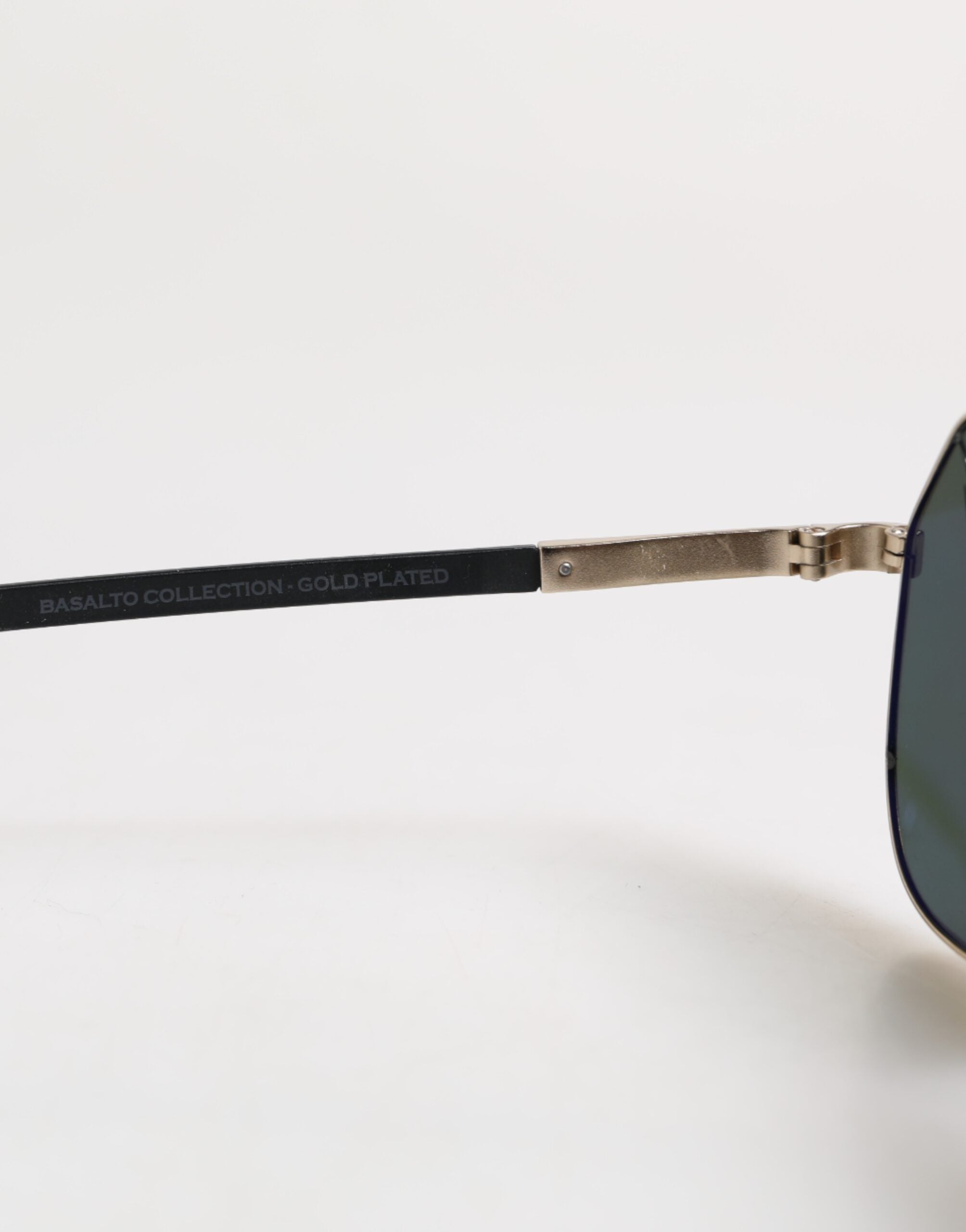 Dolce &amp; Gabbana Sorte 18 karat forgyldte polariserede stål DG2133K solbriller