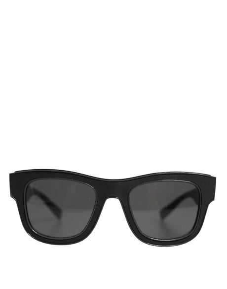 Dolce & Gabbana Black Square DG Crossed DG6140 Eyewear Shades Sunglasses
