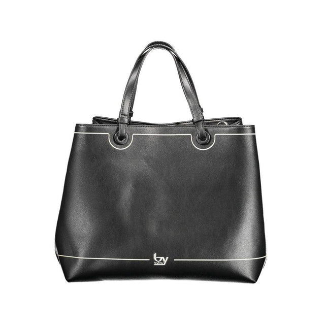 BYBLOS Black Polyethylene Handbag - Hilstor