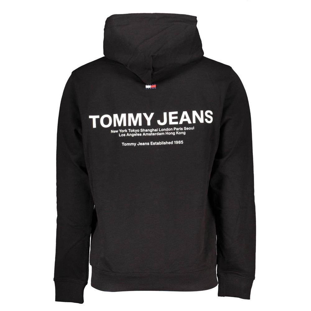 Tommy Hilfiger Black Cotton Men Sweater - Hilstor