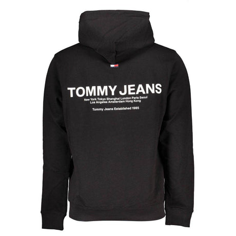 Tommy Hilfiger Black Cotton Men Sweater - Hilstor