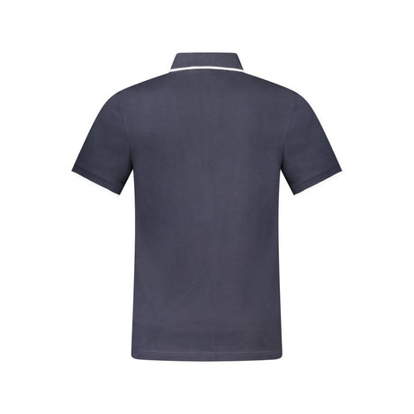 Hugo Boss Blue Cotton Polo Shirt