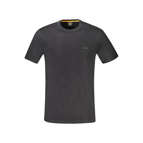 Hugo Boss Black Cotton T-Shirt - Hilstor