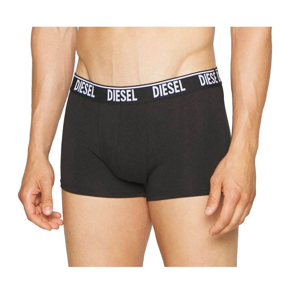 Diesel Black Cotton Underwear - Hilstor