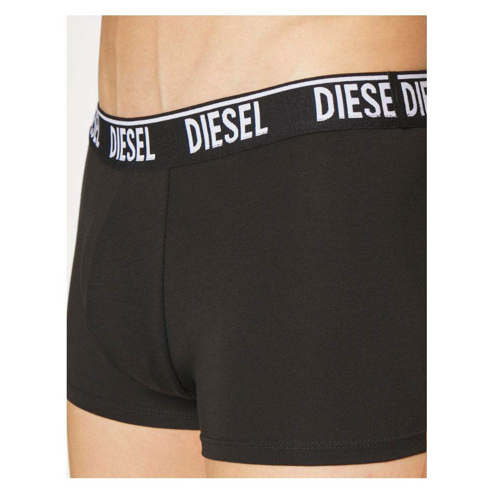 Diesel Black Cotton Underwear - Hilstor