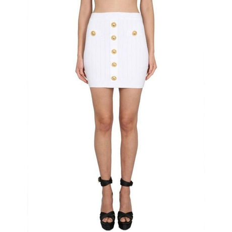Balmain Stretch Mini Skirt