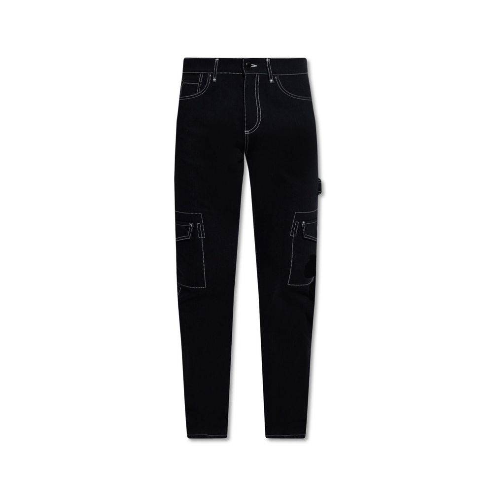 Burberry Denim Cargo Pants - Hilstor