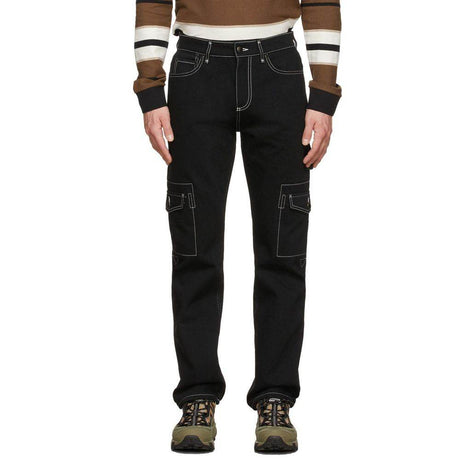 Burberry Denim Cargo Pants - Hilstor