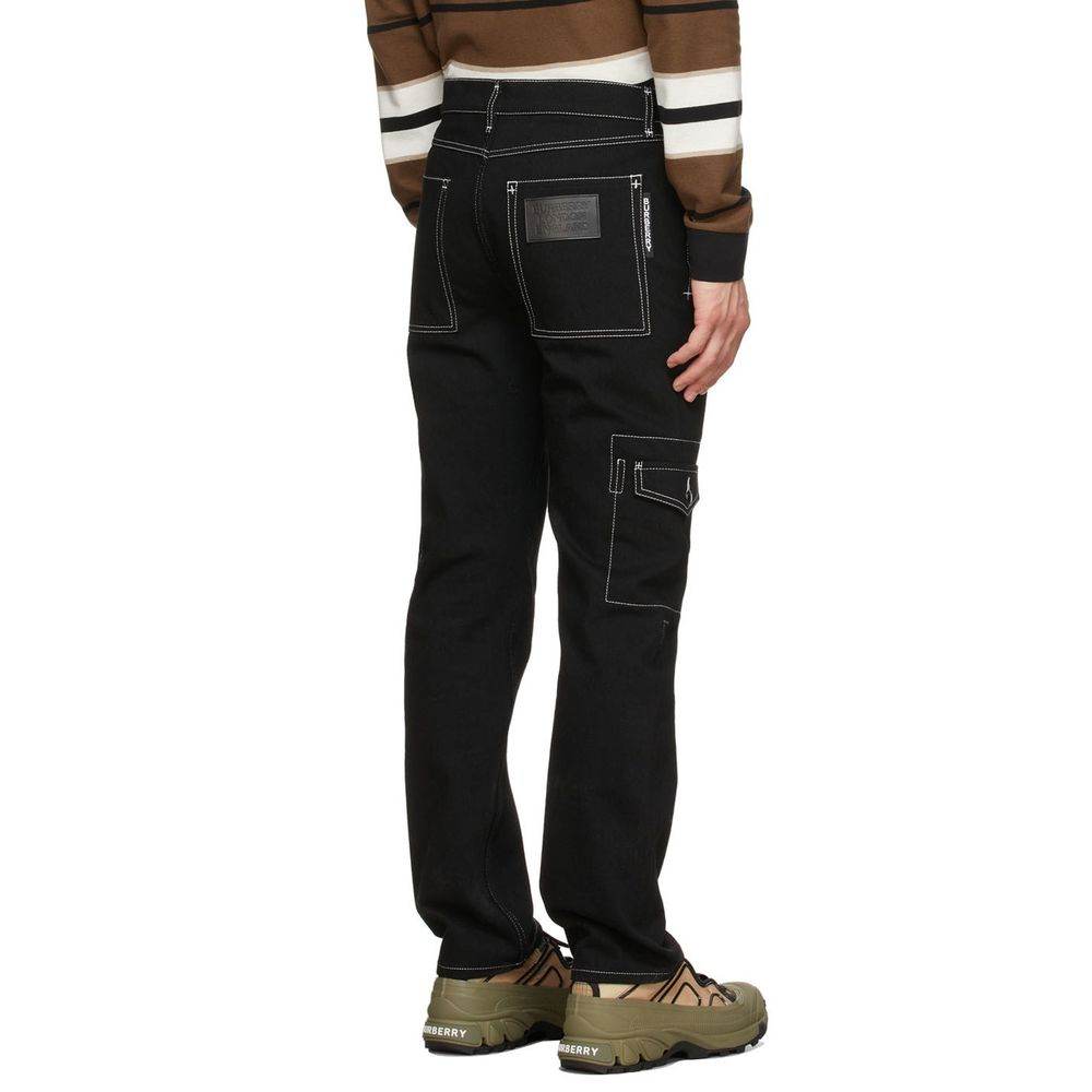 Burberry Denim Cargo Pants - Hilstor