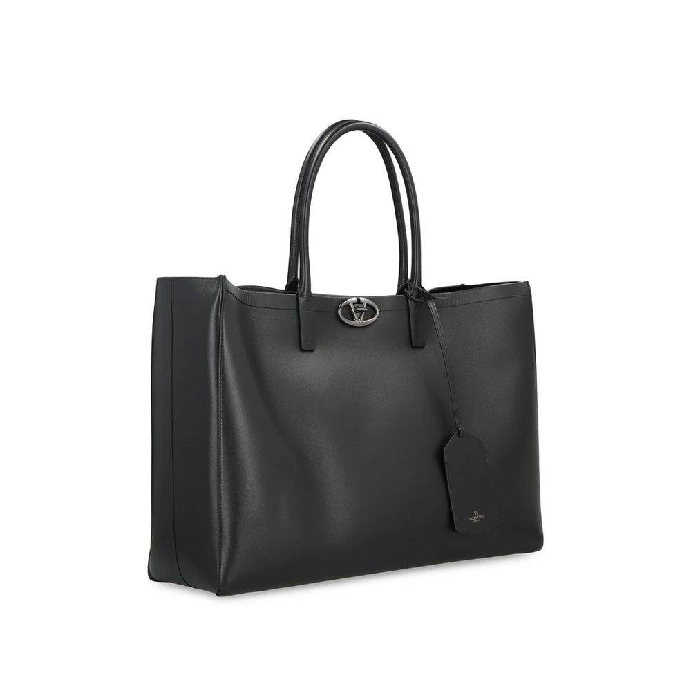 Valentino Garavani Vlogo Locker Tote Bag - Hilstor
