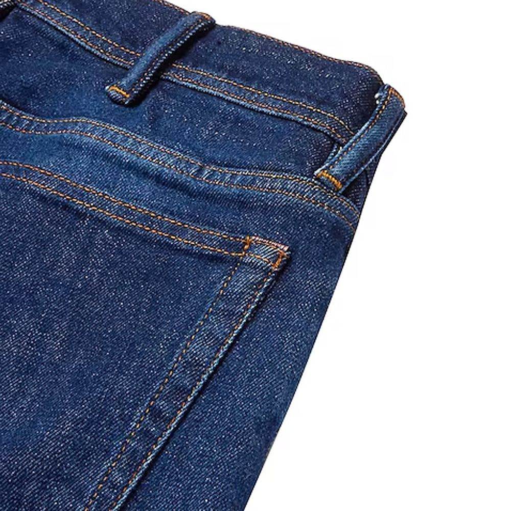 Acne Studios River Dark Blue Cotton Denim Jeans - Hilstor