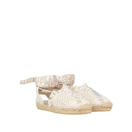 Stella McCartney Logo Canvas Espadrilles - Hilstor