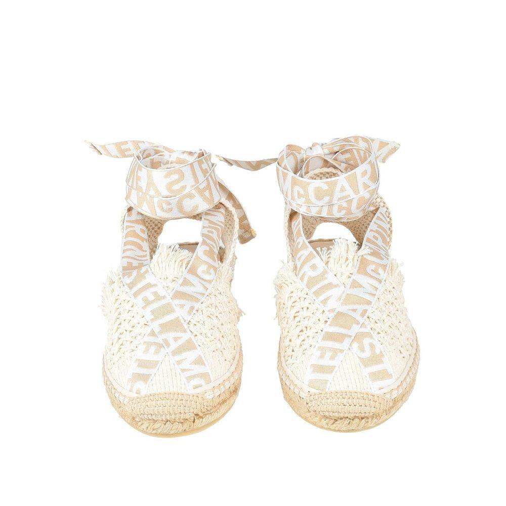 Stella McCartney Logo Canvas Espadrilles - Hilstor