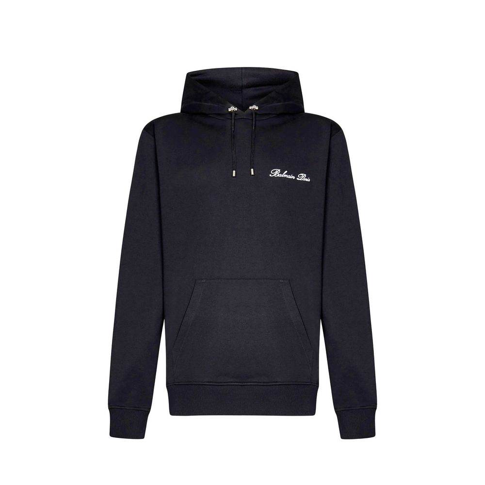Balmain Cotton Logo Sweatshirt - Hilstor
