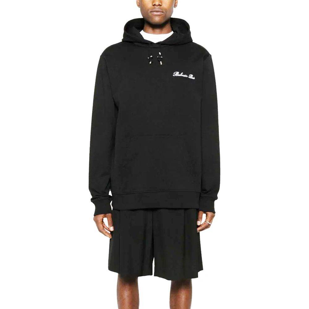 Balmain Cotton Logo Sweatshirt - Hilstor