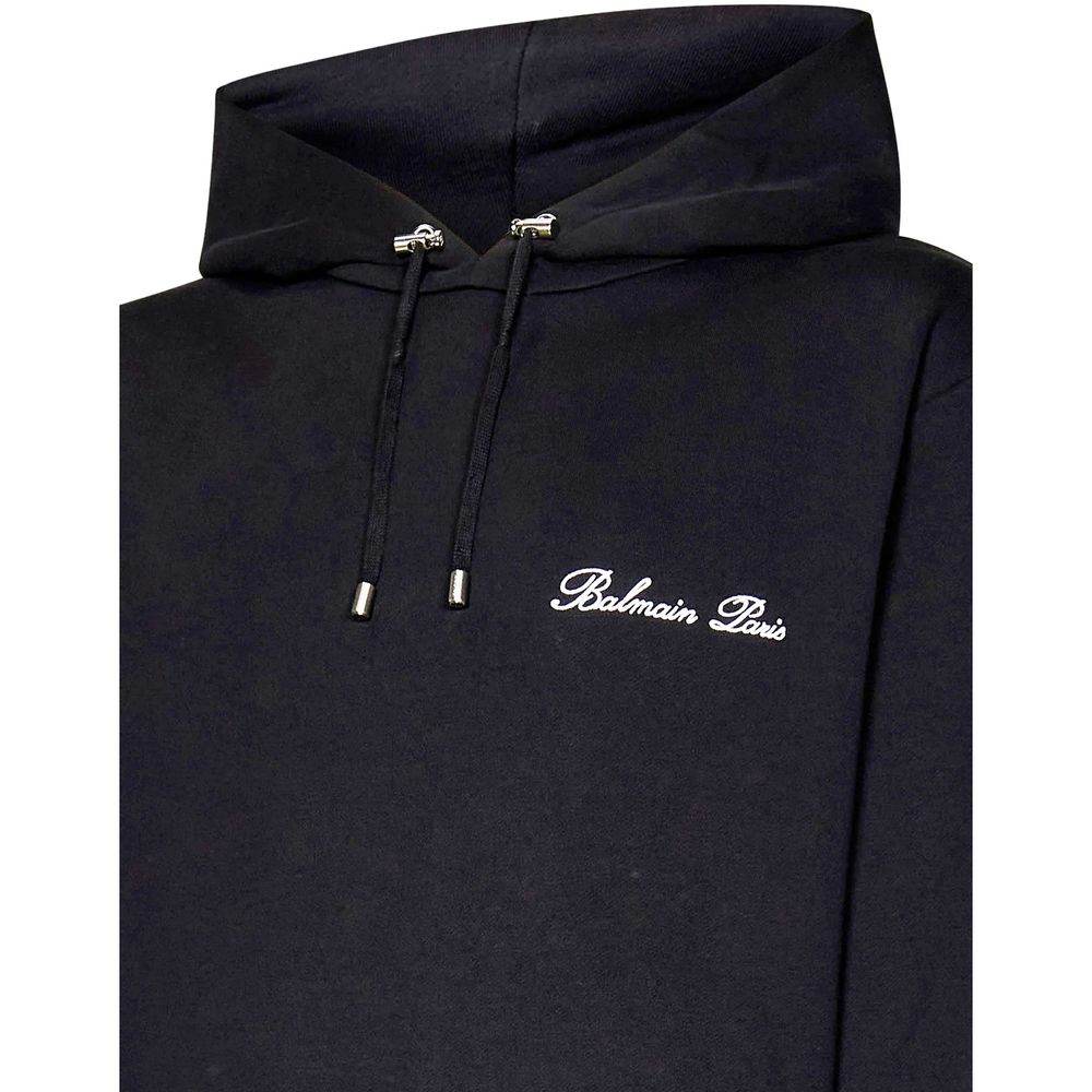 Balmain Cotton Logo Sweatshirt - Hilstor