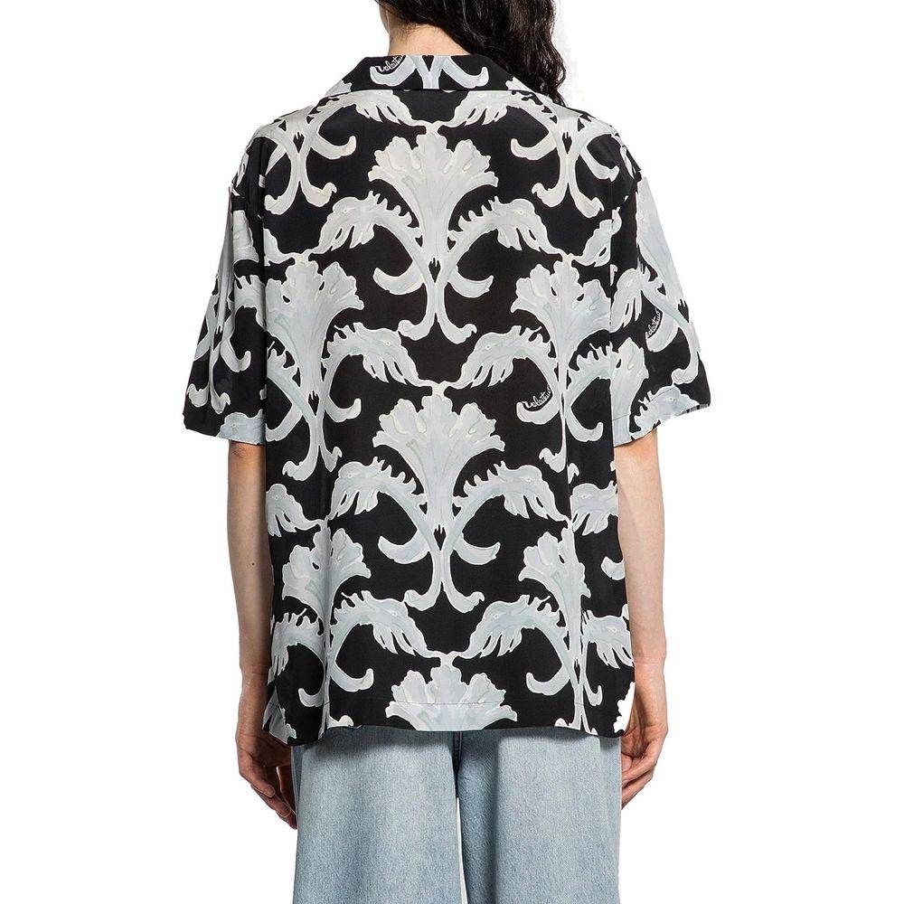Valentino Garavani Metamorphos Wall Print Bowling Shirt - Hilstor