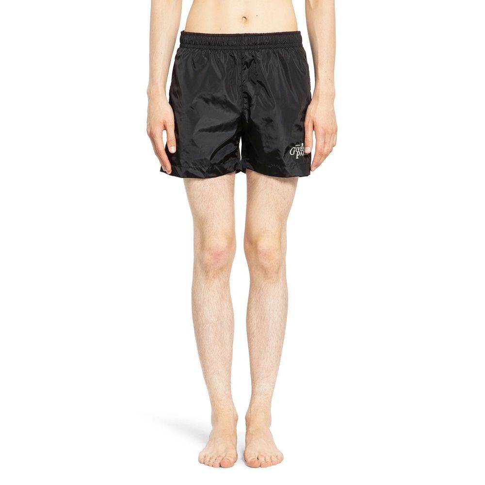 Givenchy Logo-Embroidered Swim Shorts - Hilstor