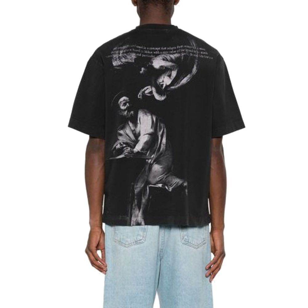 Off-White Off White S.Matthew Skate Logo-Print T-Shirt - Hilstor