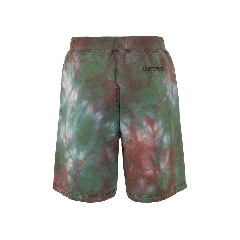 Dsquared² Cotton Tie-Dye Shorts - Hilstor