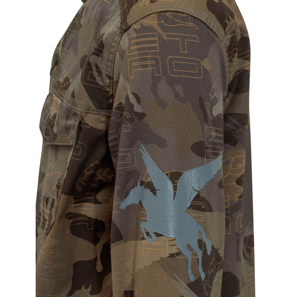 Etro Camouflage Cotton Shirt - Hilstor