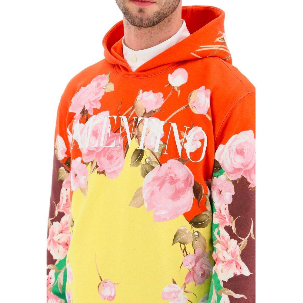 Valentino Logo Hooded Sweatshirt - Hilstor