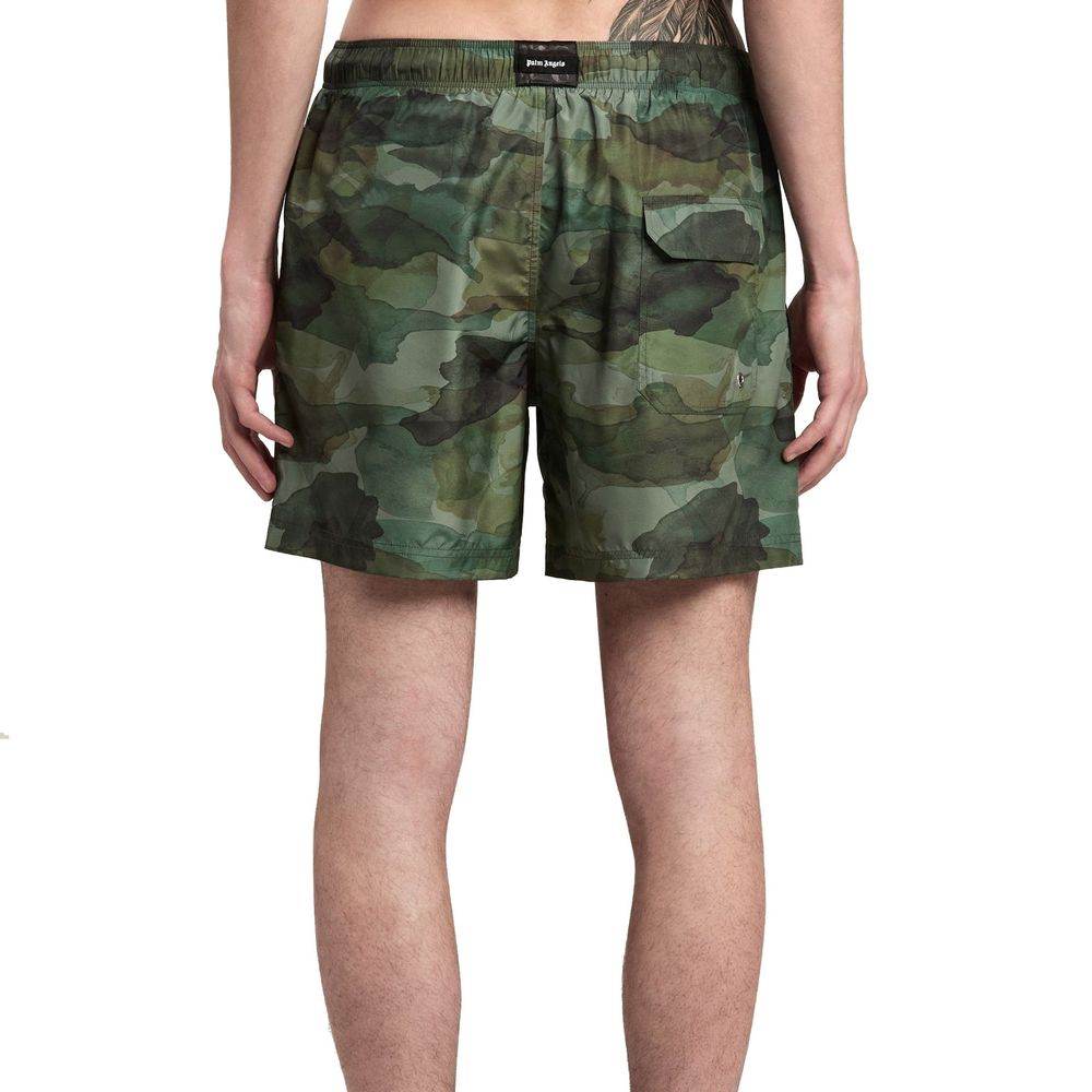 Palm Angels Camouflage Swim Shorts - Hilstor
