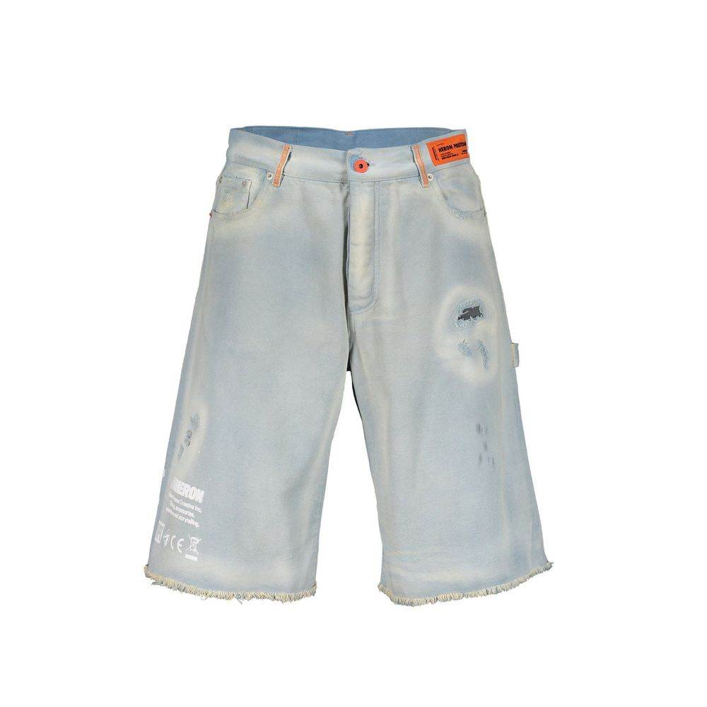 Heron Preston Denim Shorts - Hilstor