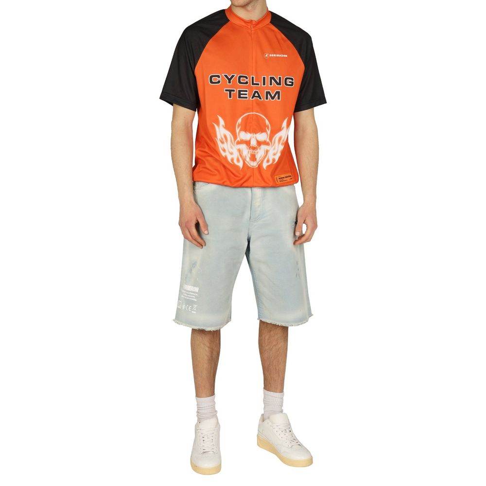 Heron Preston Denim Shorts - Hilstor