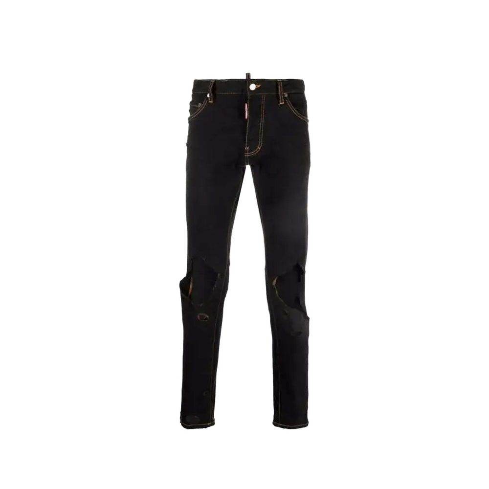 Dsquared² Cotton Denim Jeans - Hilstor