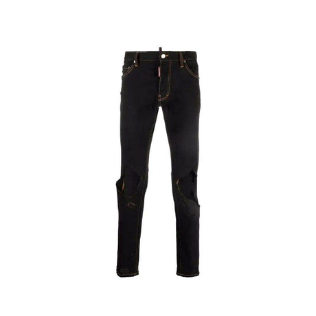 Dsquared² Cotton Denim Jeans - Hilstor