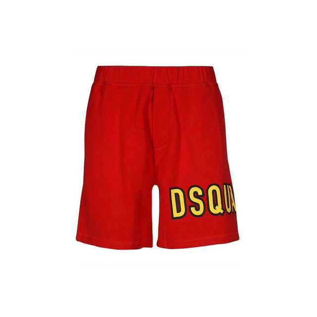Dsquared² Cotton Logo Shorts - Hilstor
