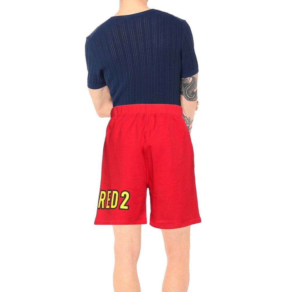 Dsquared² Cotton Logo Shorts - Hilstor