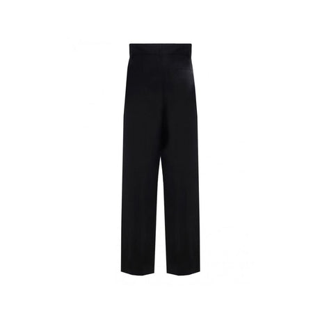 Salvatore Ferragamo Silk And Linen Pants